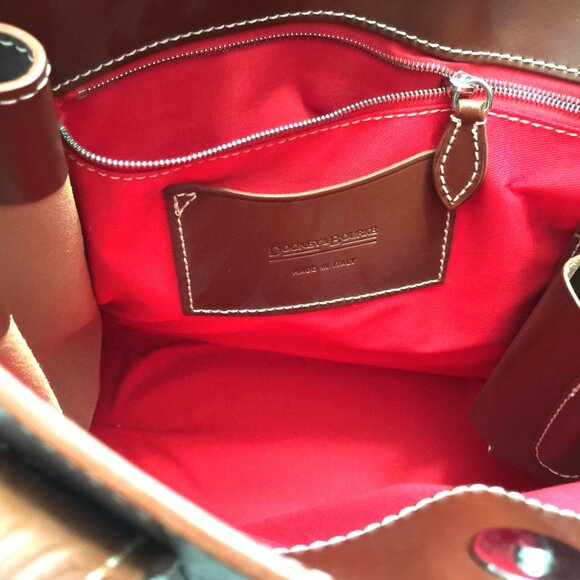 DOONEY AND BOURKE LEATHER BRIEFCASE - Picture 4 of 5